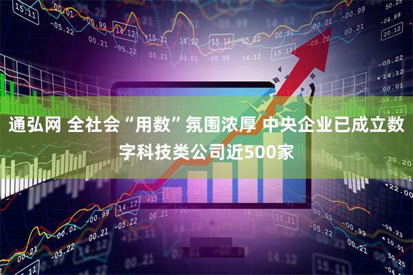 通弘网 全社会“用数”氛围浓厚 中央企业已成立数字科技类公司近500家