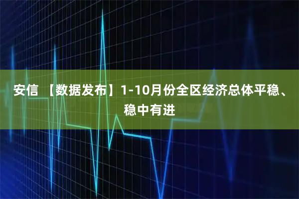 安信 【数据发布】1-10月份全区经济总体平稳、稳中有进